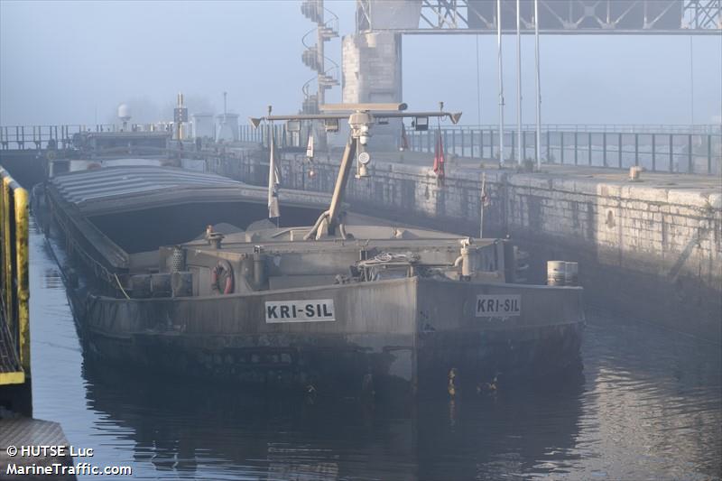 kri-sil (Cargo ship) - IMO , MMSI 205362490, Call Sign OT3624 under the flag of Belgium