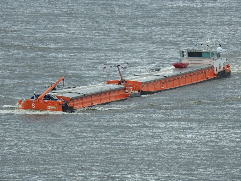 sherpa (Cargo ship) - IMO , MMSI 205430590, Call Sign OT4305 under the flag of Belgium