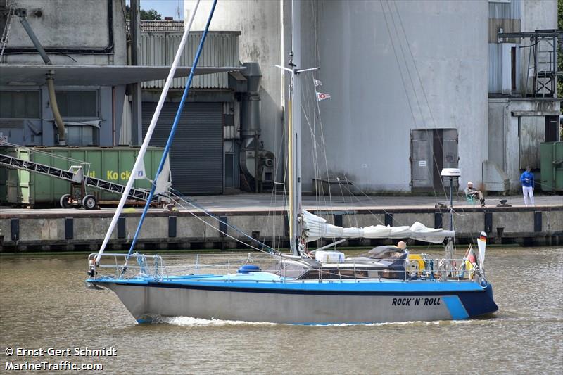 rock n roll (Sailing vessel) - IMO , MMSI 211280840, Call Sign DDKN2 under the flag of Germany
