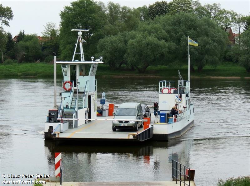 faehre ferchland (Passenger ship) - IMO , MMSI 211755140, Call Sign DA5434 under the flag of Germany