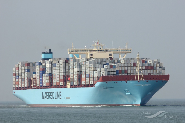 magleby maersk (Container Ship) - IMO 9619957, MMSI 219018986, Call Sign OWJI2 under the flag of Denmark