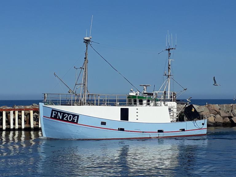 fn204 danzig (Fishing vessel) - IMO , MMSI 220046000, Call Sign 5QEP under the flag of Denmark