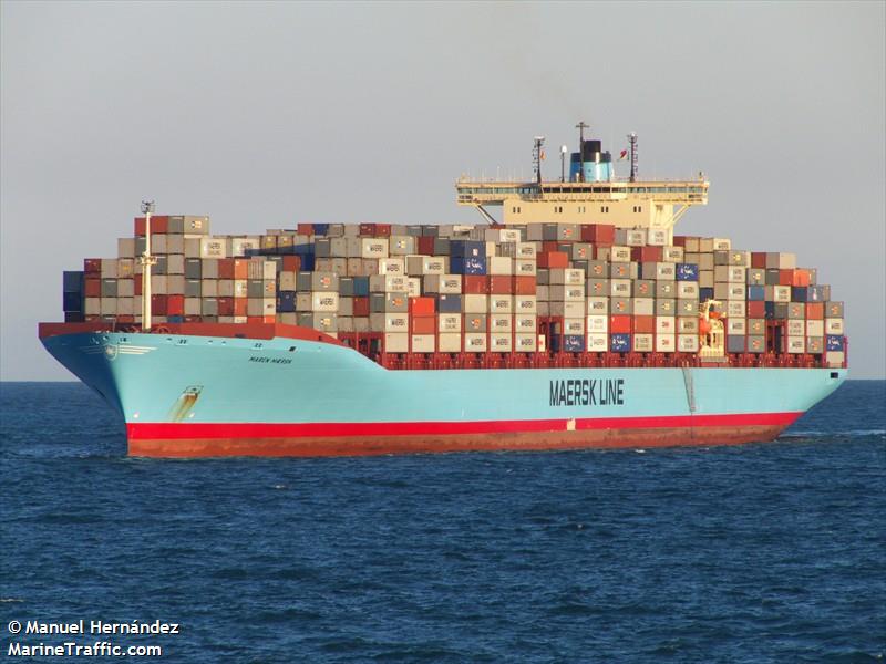 gunhilde maersk (Container Ship) - IMO 9359026, MMSI 220595000, Call Sign OUJI2 under the flag of Denmark