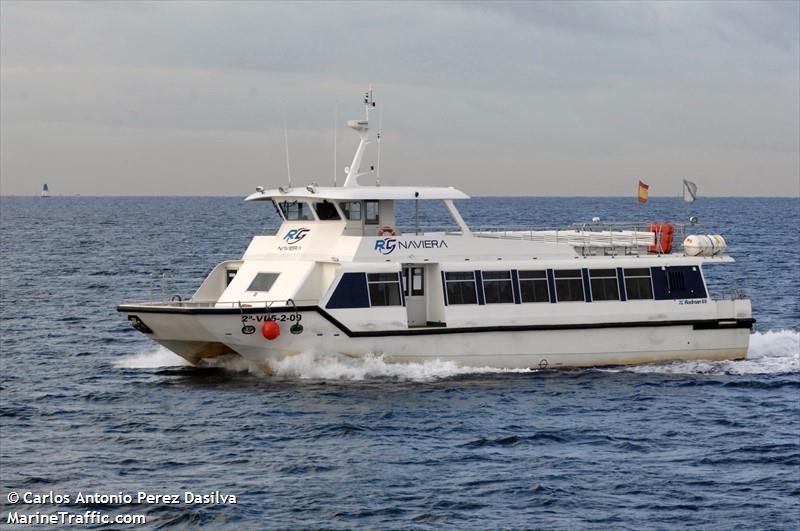 alabur (Passenger ship) - IMO , MMSI 224537560, Call Sign EC2047 under the flag of Spain