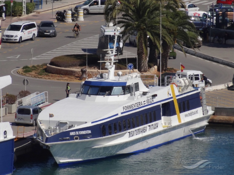 aires de formentera (Passenger Ship) - IMO 9447689, MMSI 225488000, Call Sign EACC under the flag of Spain