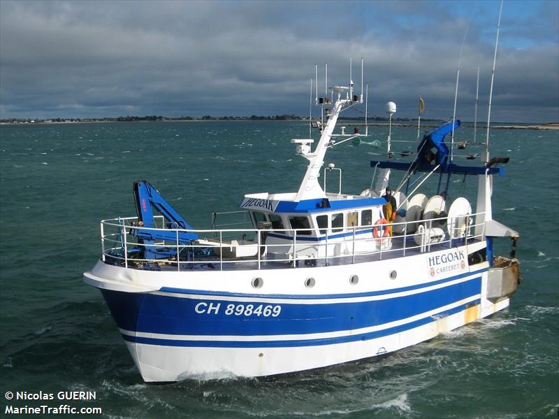 fv hegoak (Fishing vessel) - IMO , MMSI 228228700 under the flag of France