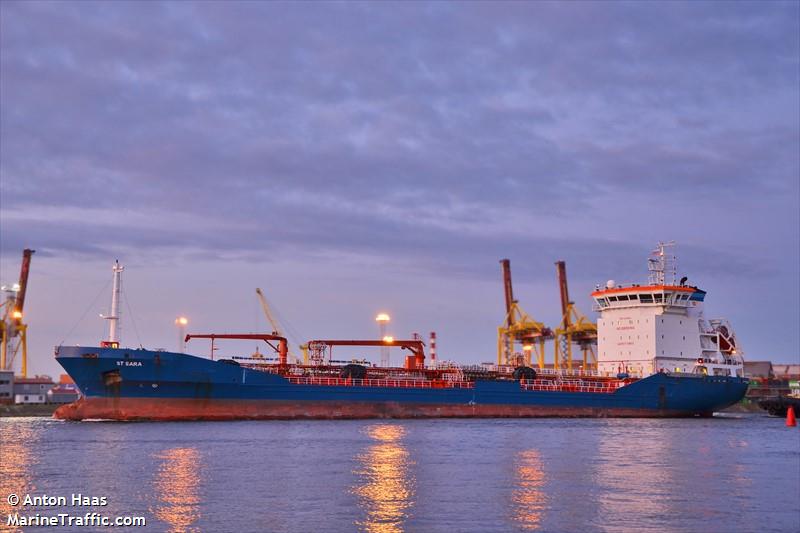 st sara (Chemical/Oil Products Tanker) - IMO 9356646, MMSI 228320900, Call Sign FMLH under the flag of France