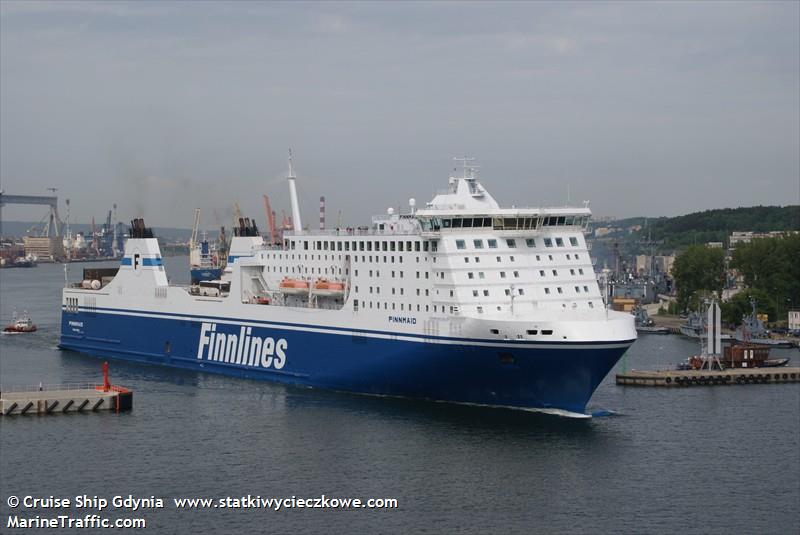 finnmaid (Passenger/Ro-Ro Cargo Ship) - IMO 9319466, MMSI 230982000, Call Sign OJMI under the flag of Finland