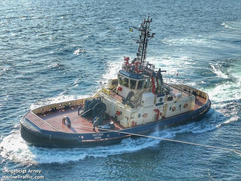 svitzer oden (Tug) - IMO 9342451, MMSI 231807000, Call Sign OZ2116 under the flag of Faeroe Islands