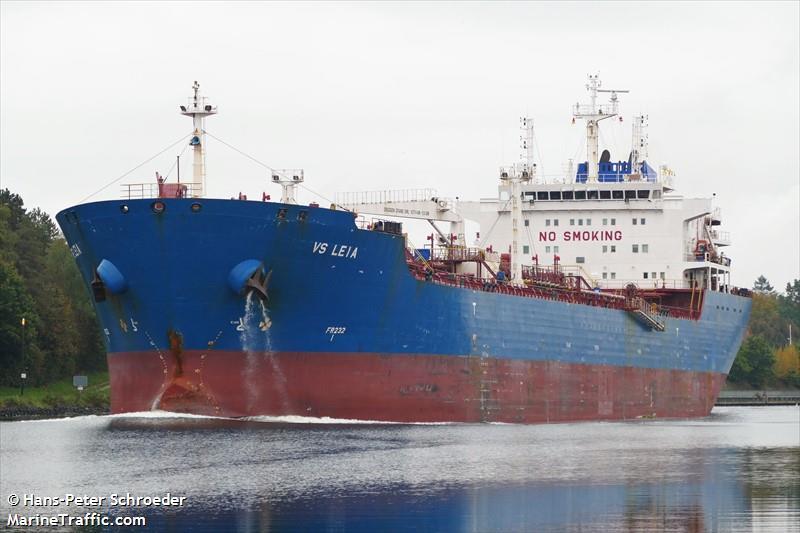 vs leia (Oil Products Tanker) - IMO 9303730, MMSI 232019341, Call Sign MEIE8 under the flag of United Kingdom (UK)