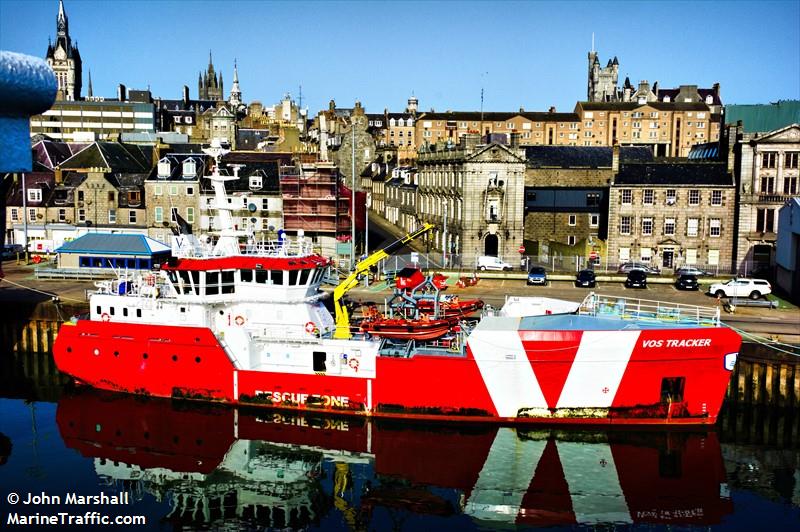 vos tracker (Standby Safety Vessel) - IMO 9391907, MMSI 232019711, Call Sign MELA3 under the flag of United Kingdom (UK)