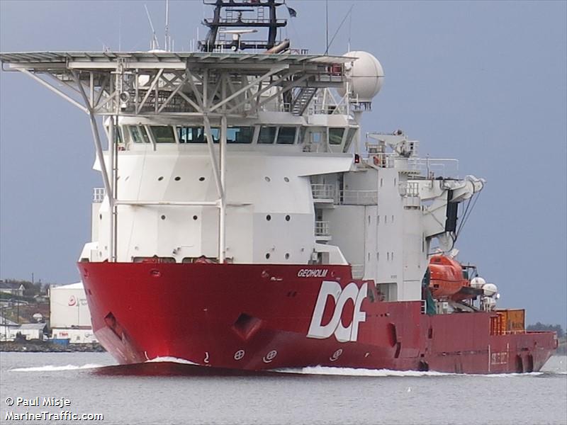 geoholm (Offshore Support Vessel) - IMO 9339129, MMSI 235010720, Call Sign MLRT9 under the flag of United Kingdom (UK)