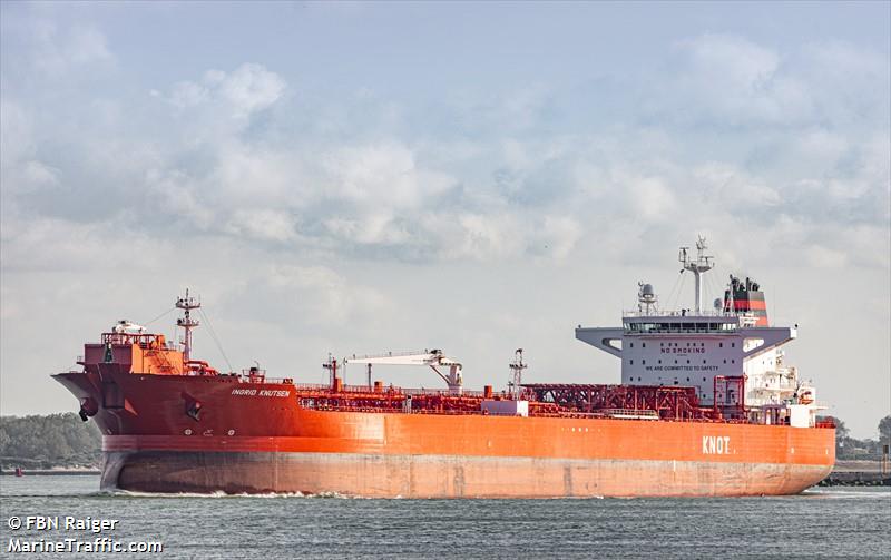 ingrid knutsen (Crude Oil Tanker) - IMO 9649225, MMSI 235103057, Call Sign 2HER5 under the flag of United Kingdom (UK)