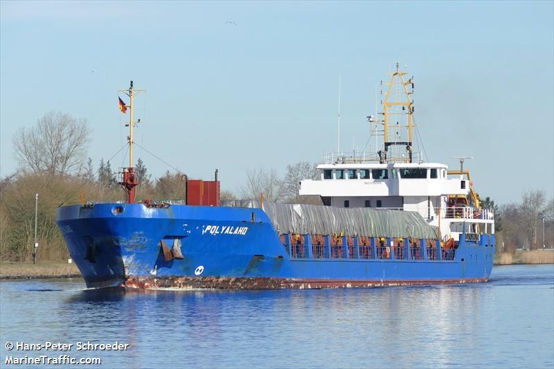 polyaland (General Cargo Ship) - IMO 9199385, MMSI 236150000, Call Sign ZDEP9 under the flag of Gibraltar