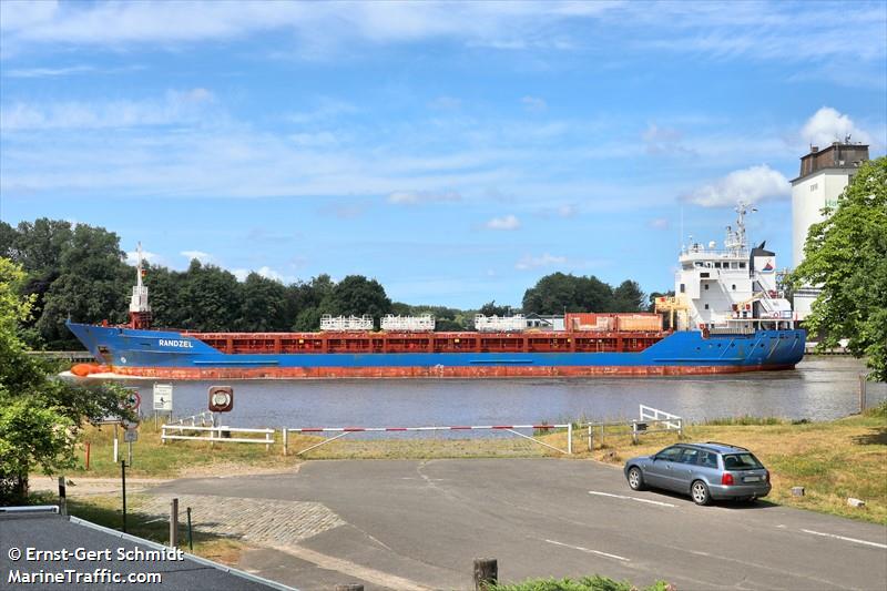 randzel (General Cargo Ship) - IMO 9195482, MMSI 236339000, Call Sign ZDHO6 under the flag of Gibraltar