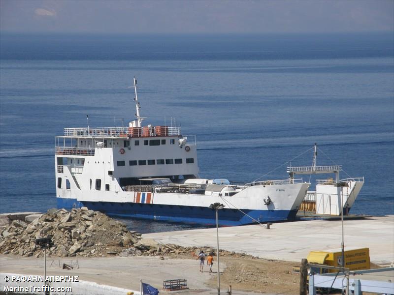 agia marina (Landing Craft) - IMO 7710032, MMSI 237042500, Call Sign SX5375 under the flag of Greece