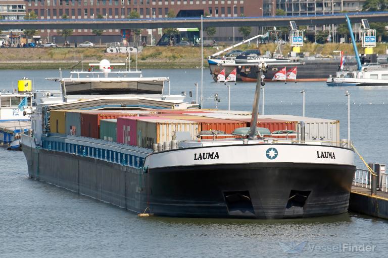 lauma (Cargo ship) - IMO , MMSI 244670197, Call Sign PF2247 under the flag of Netherlands