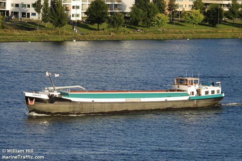 zapata (Cargo ship) - IMO , MMSI 244710361, Call Sign PI7335 under the flag of Netherlands