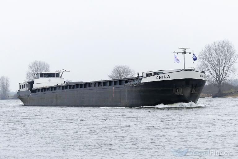 chila (Cargo ship) - IMO , MMSI 244710964, Call Sign PE4129 under the flag of Netherlands