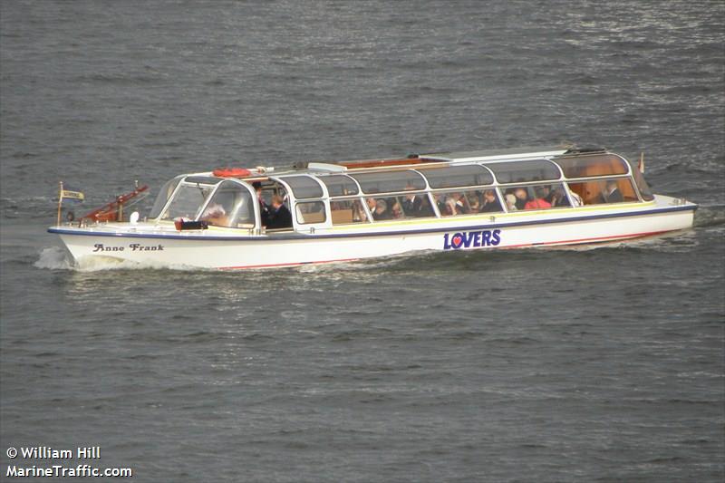 anne frank (Passenger ship) - IMO , MMSI 244750241, Call Sign PF8803 under the flag of Netherlands