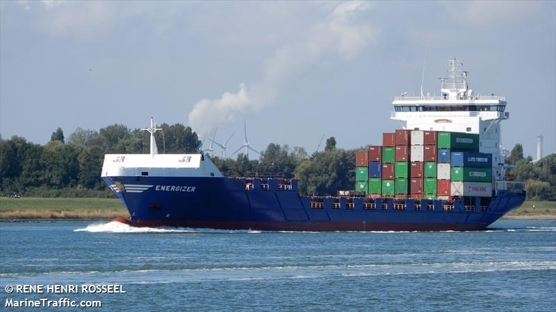 energizer (Container Ship) - IMO 9299501, MMSI 245088000, Call Sign PHAS under the flag of Netherlands