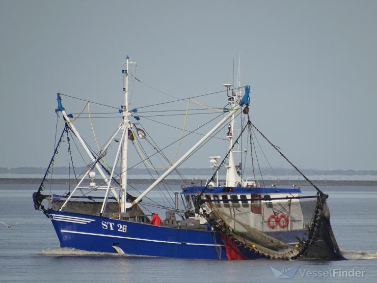 uq17 marta frederika (Fishing Vessel) - IMO , MMSI 245841000, Call Sign PEZH under the flag of Netherlands