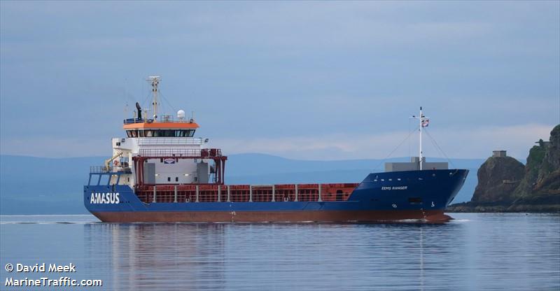 eems ranger (General Cargo Ship) - IMO 9529188, MMSI 246090000, Call Sign PBOU under the flag of Netherlands