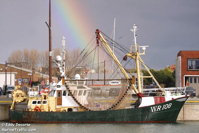 wr108 stella-maris (Fishing vessel) - IMO , MMSI 246489000, Call Sign PEBX under the flag of Netherlands