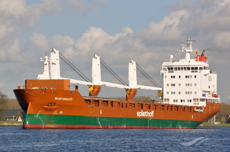 muntgracht (General Cargo Ship) - IMO 9571545, MMSI 246771000, Call Sign PCJH under the flag of Netherlands