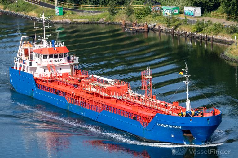 amadeus titanium (Chemical Tanker) - IMO 9350460, MMSI 246776000, Call Sign PCJL under the flag of Netherlands