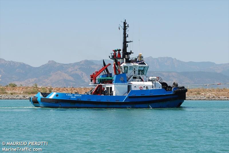 achille onorato (Tug) - IMO 9285873, MMSI 247108900, Call Sign IQEX under the flag of Italy