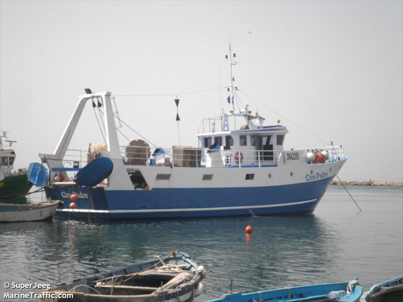 ciro padre (Fishing vessel) - IMO , MMSI 247113390, Call Sign IFPR2 under the flag of Italy