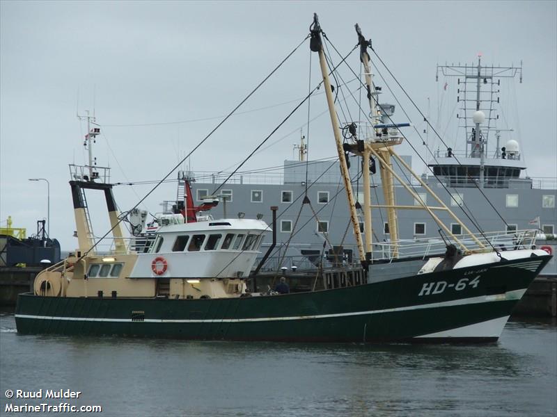 fv lia-jan wd63 (Fishing Vessel) - IMO 8712972, MMSI 250002378, Call Sign EILB9 under the flag of Ireland