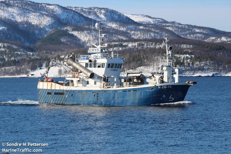 trio (Fishing Vessel) - IMO 8706492, MMSI 257522600, Call Sign LHYD under the flag of Norway
