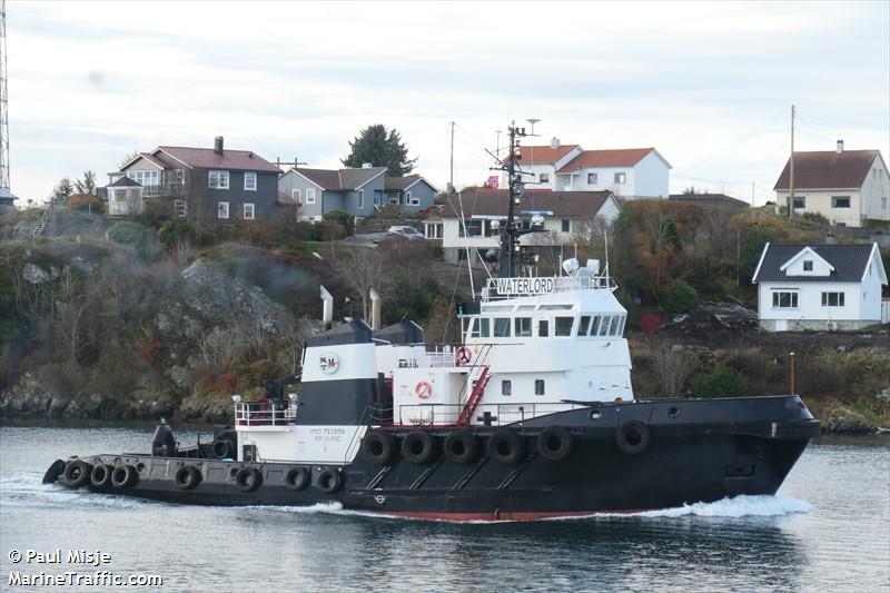 waterlord (Tug) - IMO 7522150, MMSI 257827000, Call Sign LDLC under the flag of Norway