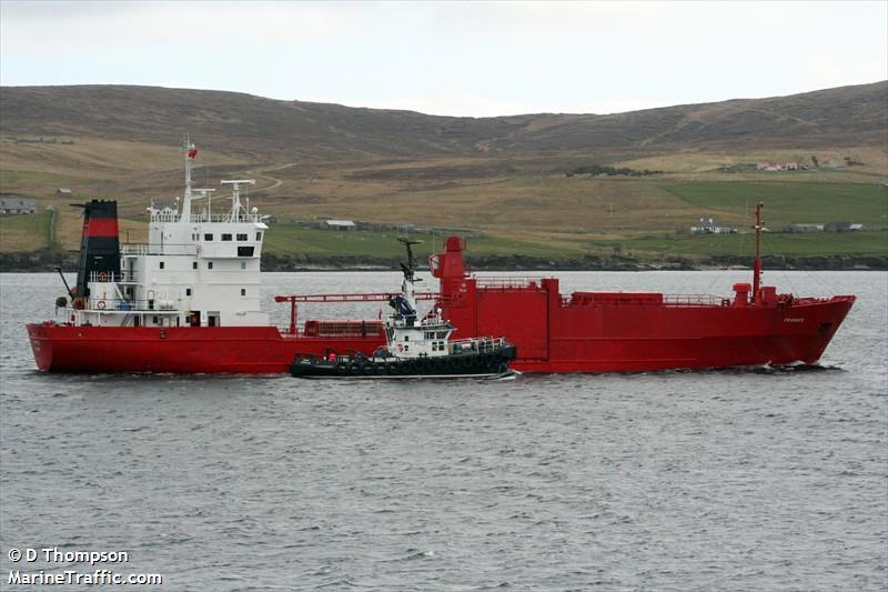 silver framnes (Refrigerated Cargo Ship) - IMO 7823982, MMSI 259837000, Call Sign LJLQ3 under the flag of Norway