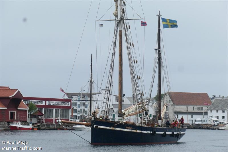 atlantica (Sailing vessel) - IMO , MMSI 265599950, Call Sign SKGM under the flag of Sweden
