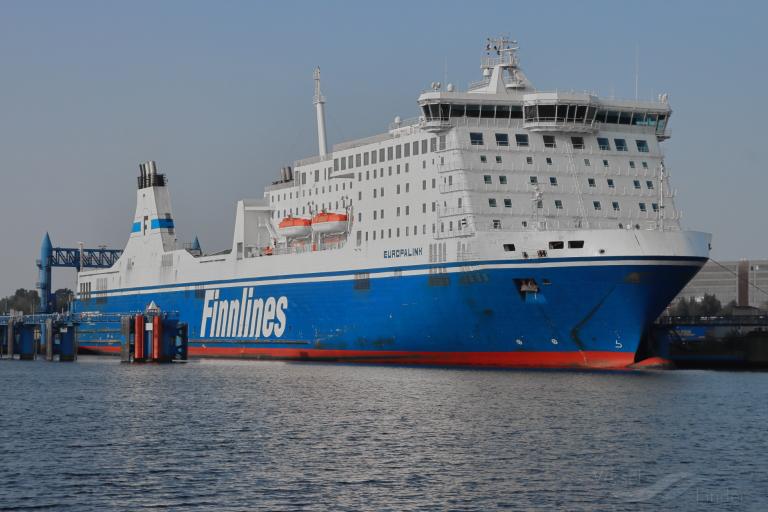europalink (Passenger/Ro-Ro Cargo Ship) - IMO 9319454, MMSI 266456000, Call Sign SHFA under the flag of Sweden