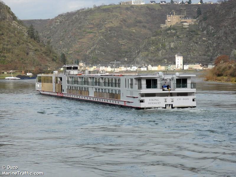 viking hermod (Passenger ship) - IMO , MMSI 269057459, Call Sign HE 7459 under the flag of Switzerland