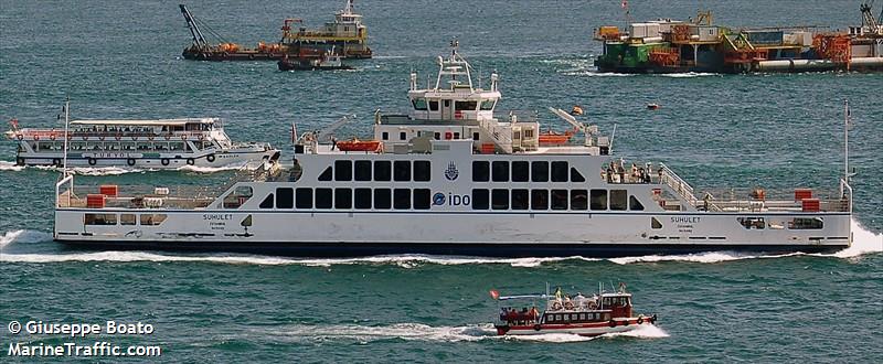 mf suhulet (Passenger/Ro-Ro Cargo Ship) - IMO 9415492, MMSI 271002544, Call Sign TCSY7 under the flag of Turkey
