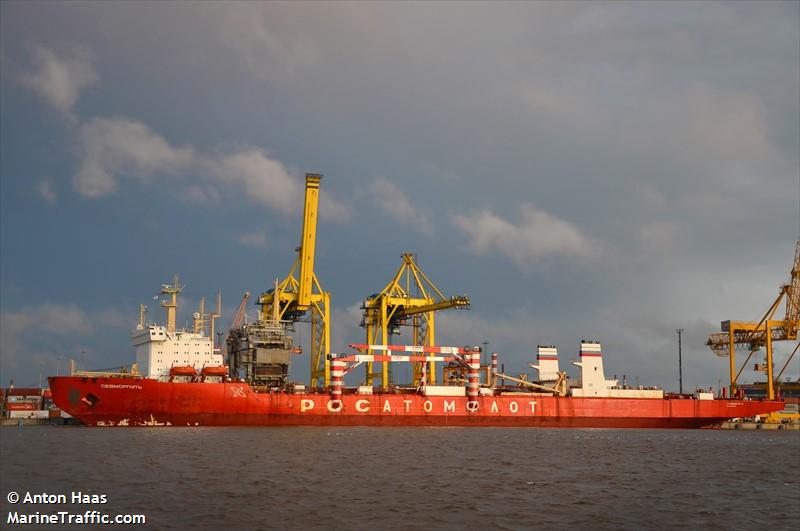 sevmorput (General Cargo Ship) - IMO 8729810, MMSI 273137100, Call Sign UHBY under the flag of Russia