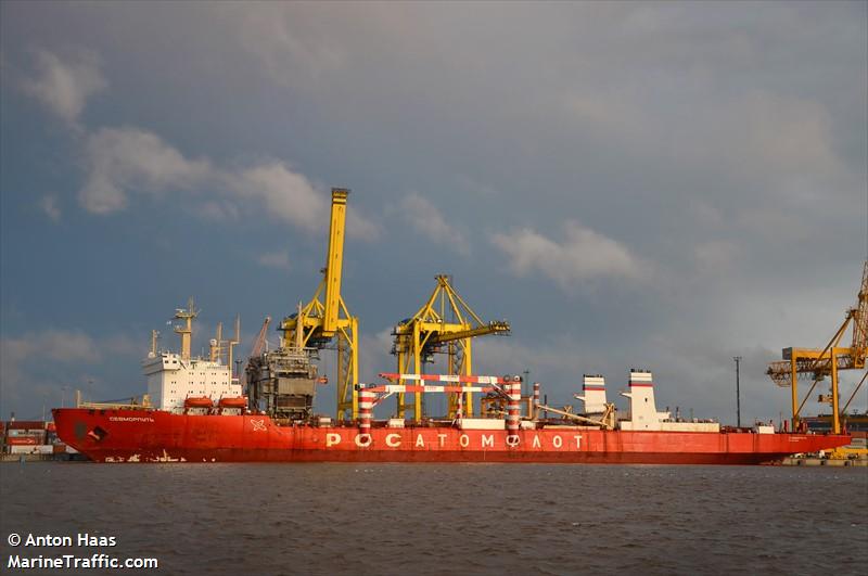 sevmorput (General Cargo Ship) - IMO 8729810, MMSI 273137100, Call Sign UHBY under the flag of Russia