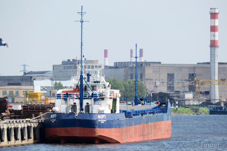 fort (Motor Hopper) - IMO 7349405, MMSI 273356450, Call Sign UBFI7 under the flag of Russia