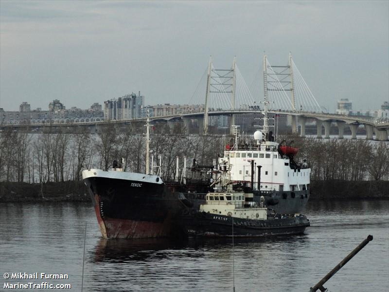tekos (Chemical Tanker) - IMO 7005982, MMSI 273381630, Call Sign UBEO8 under the flag of Russia