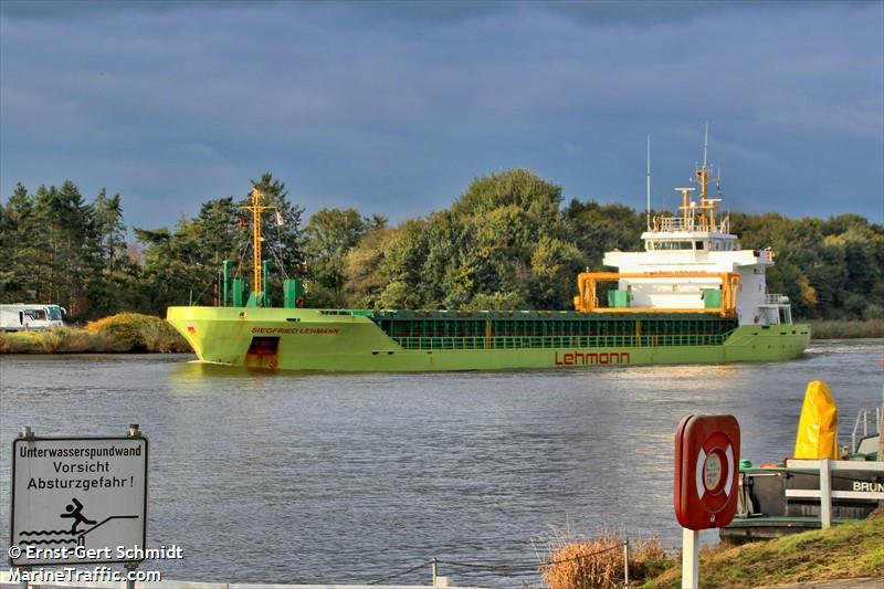 siegfried lehmann (General Cargo Ship) - IMO 9325142, MMSI 305982000, Call Sign V2GL5 under the flag of Antigua & Barbuda