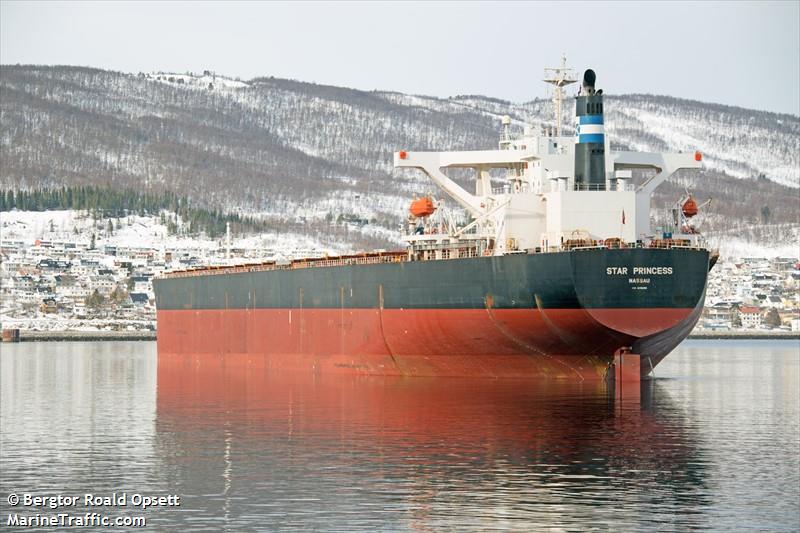 star princess (Bulk Carrier) - IMO 9296200, MMSI 311000151, Call Sign C6AT9 under the flag of Bahamas