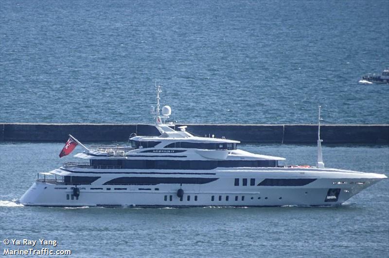 genesis (Yacht) - IMO 1012543, MMSI 319085100, Call Sign ZGFB6 under the flag of Cayman Islands