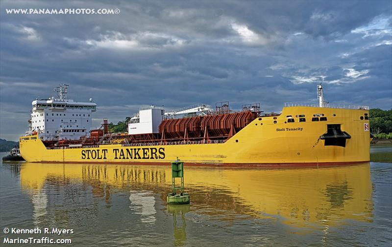 stolt tenacity (Chemical/Oil Products Tanker) - IMO 9680102, MMSI 319112500, Call Sign ZGEY3 under the flag of Cayman Islands