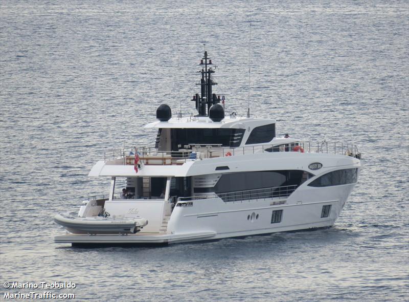 my isla (Pleasure craft) - IMO , MMSI 319179800, Call Sign ZGKL7 under the flag of Cayman Islands