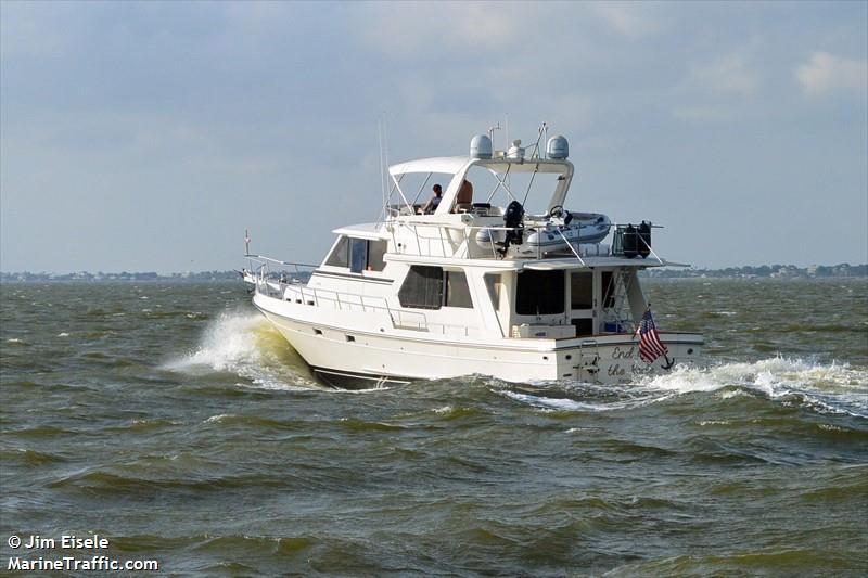 end of the rode (Pleasure craft) - IMO , MMSI 338304583 under the flag of USA